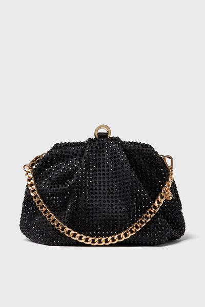 Black Charley Hotfix Bag | Olga Berg