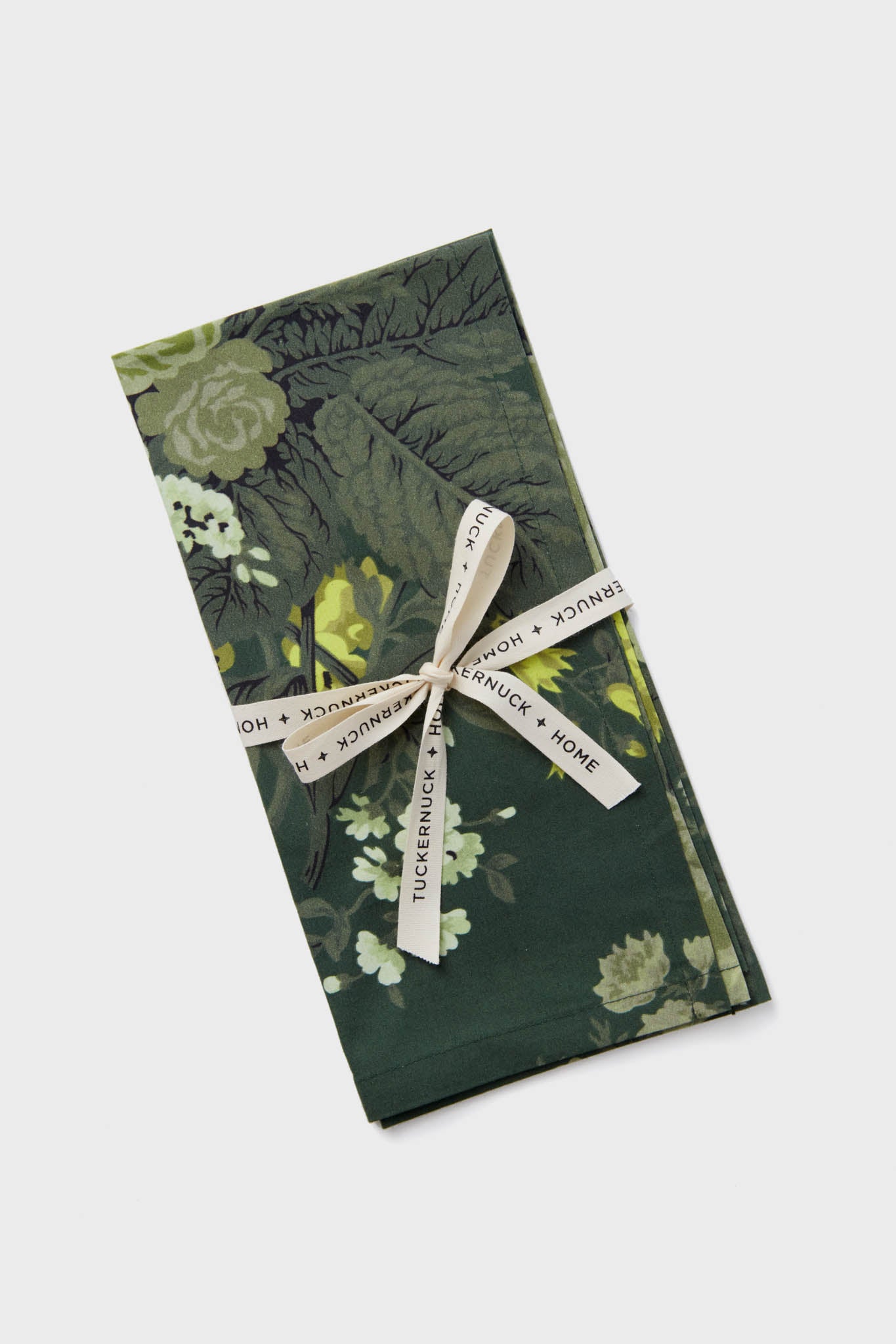 Verdant Floral Printed Napkins Set of 4