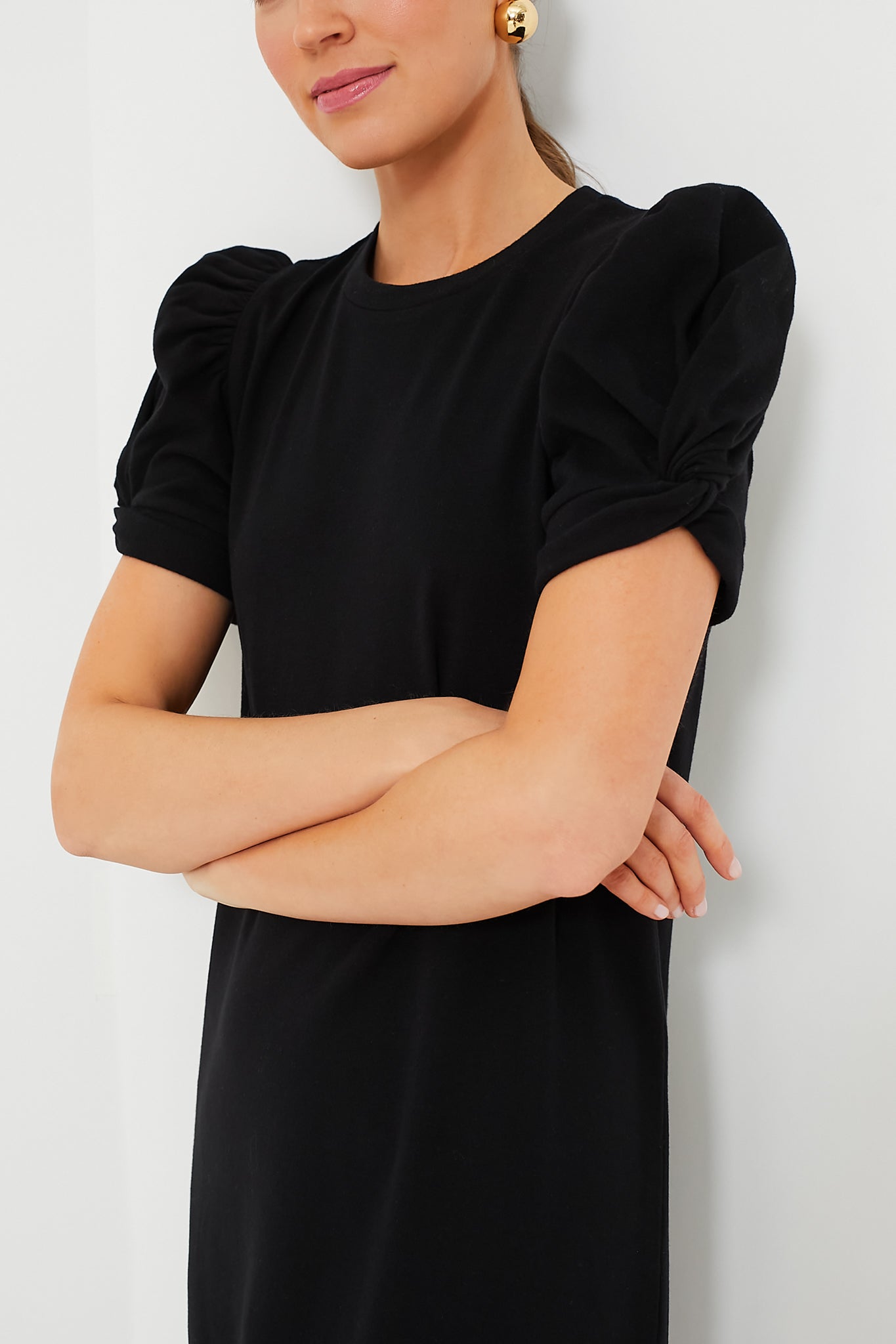slim fit dress slacks Chloe Merino Wool Fitted Dress - Black – Chloe Fitted Dress main image 0