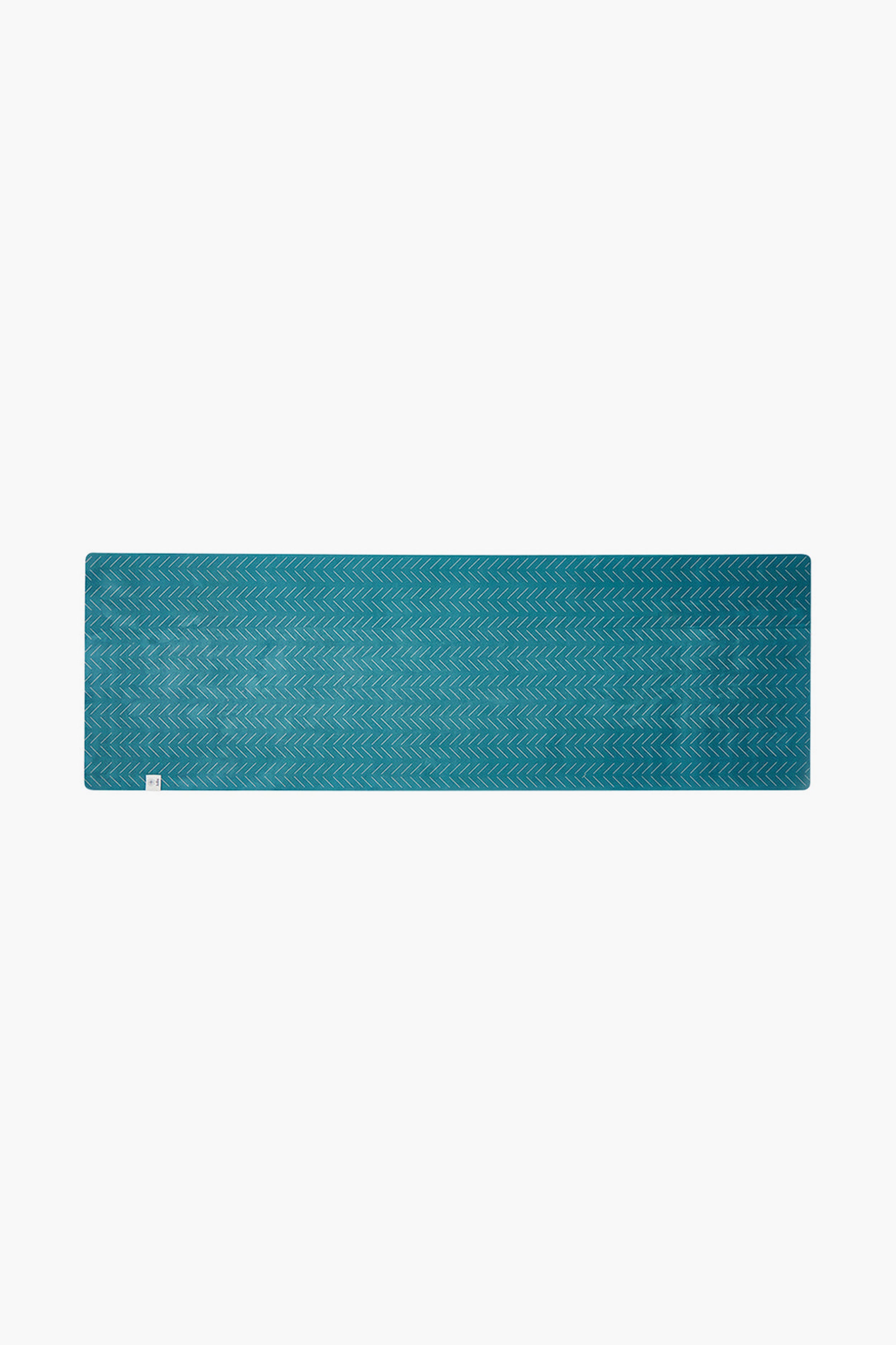 Rectangular rubber tub shower mat with blue heart suckers