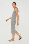 Navy Stripe Organic Go To Tank Dress