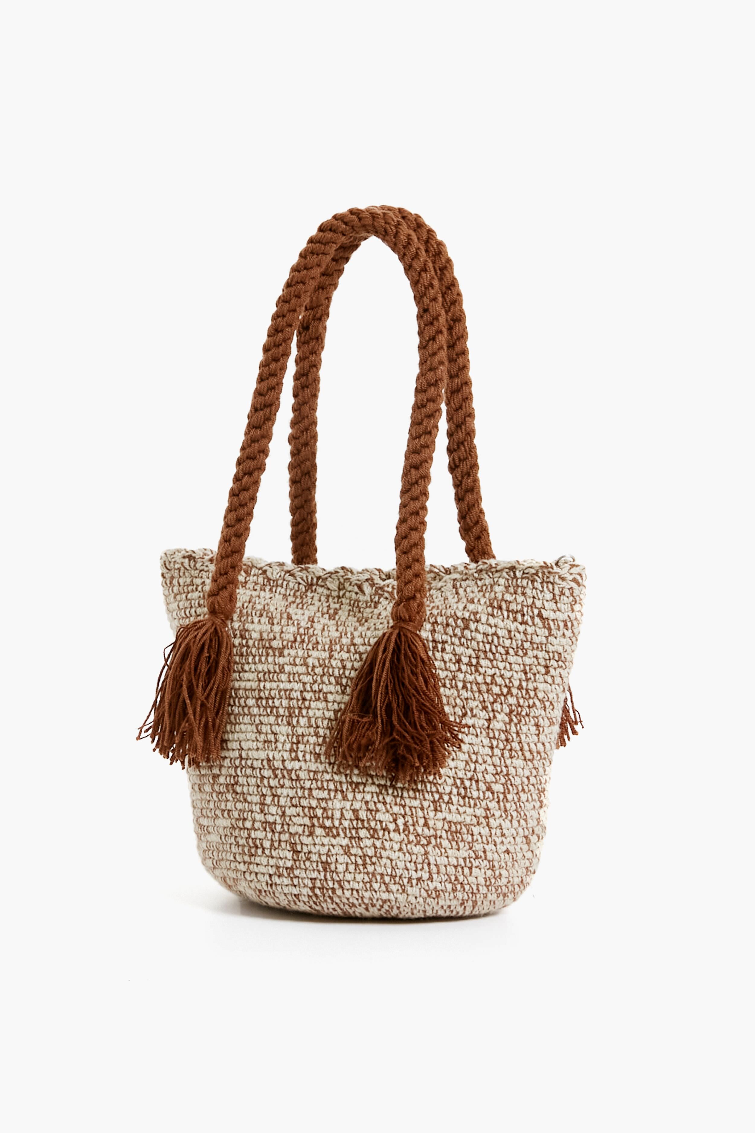 Riley Straw Tassel Backpack