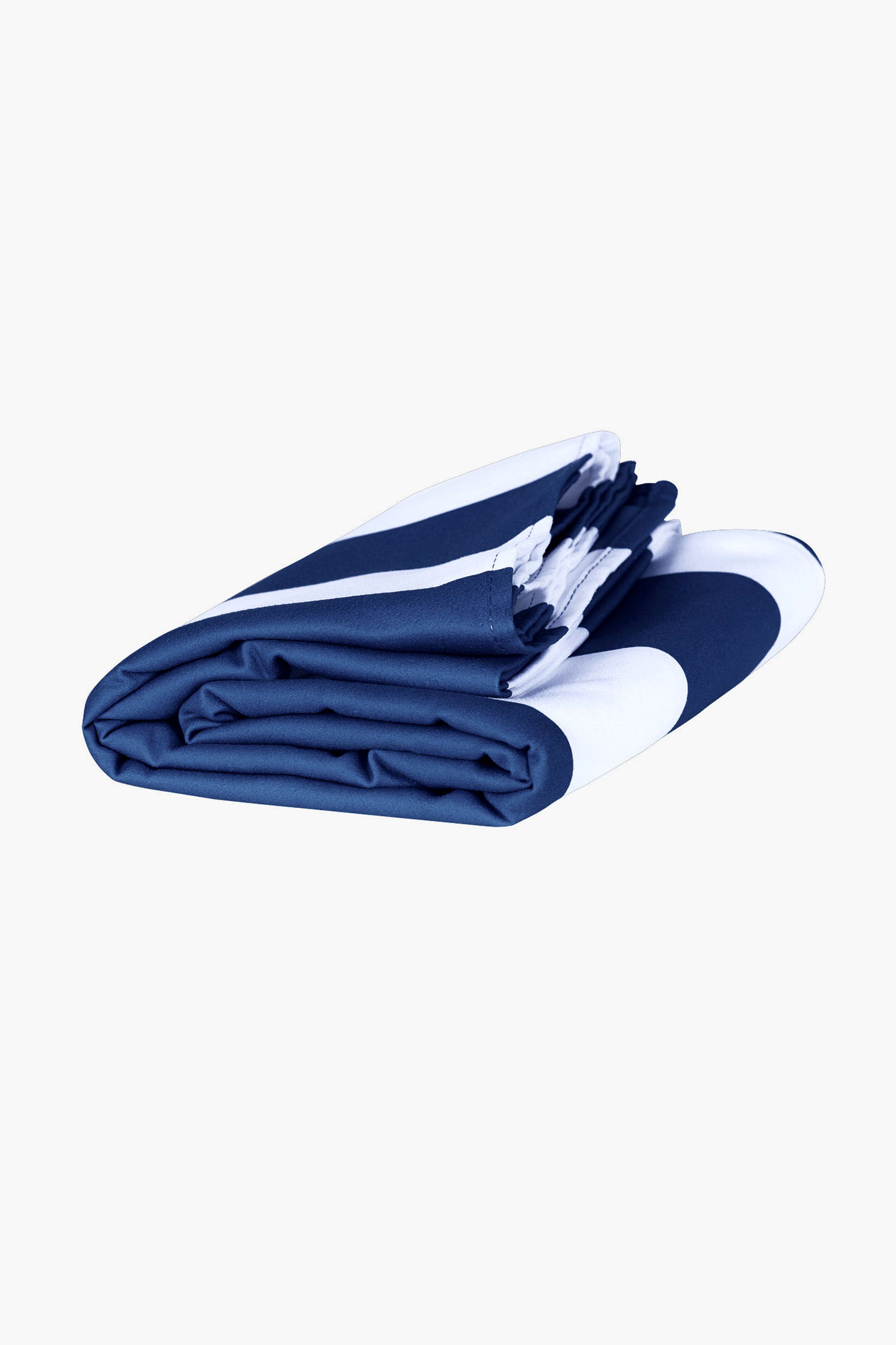 Cabana Stripe Whitsunday Navy Beach Towel - 2 sizes