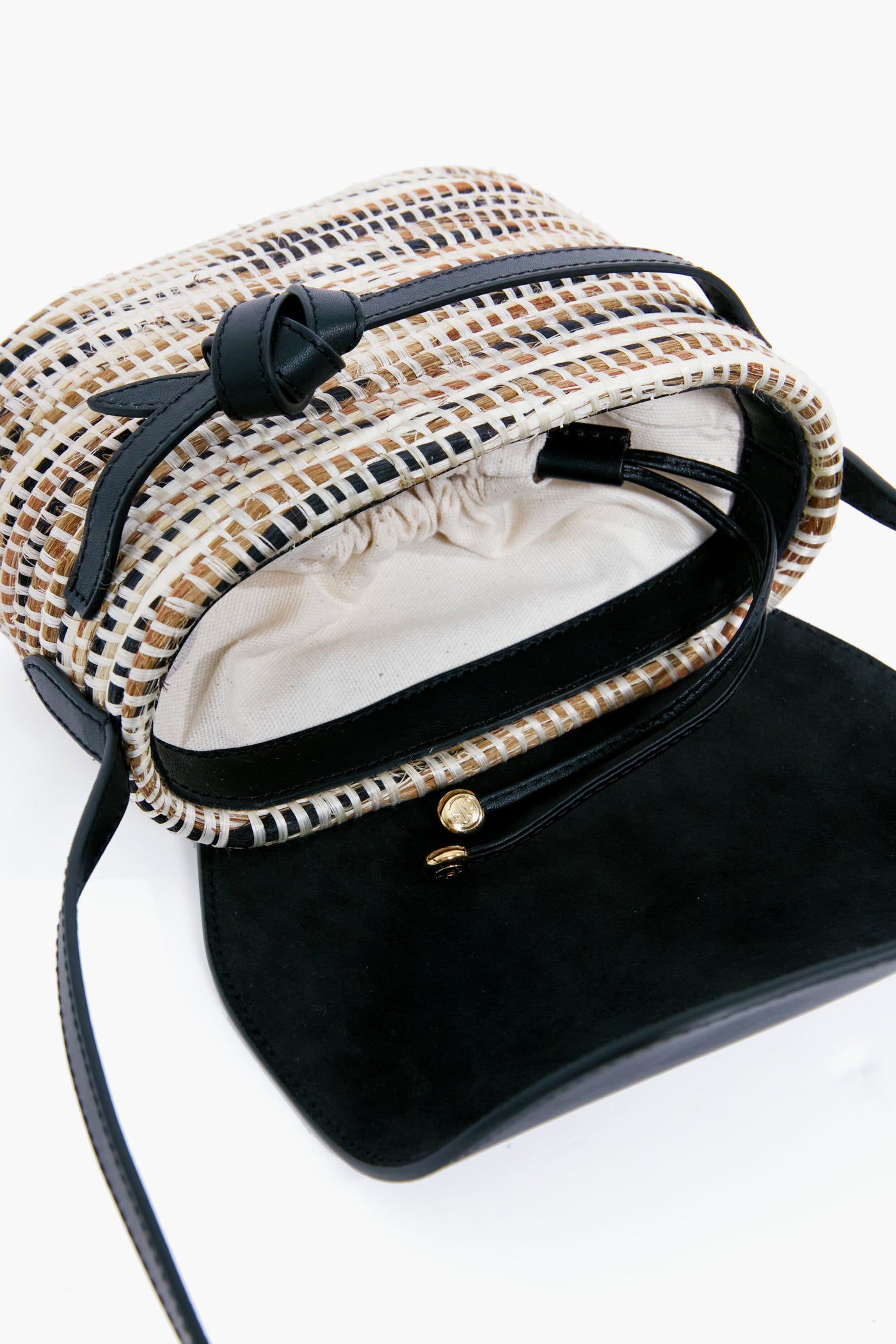 Black Melange Crossbody