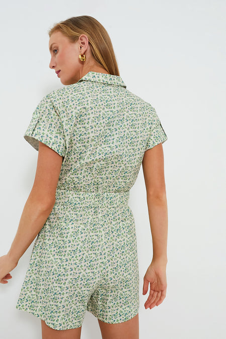 Vintage Floral Reed Jumpsuit