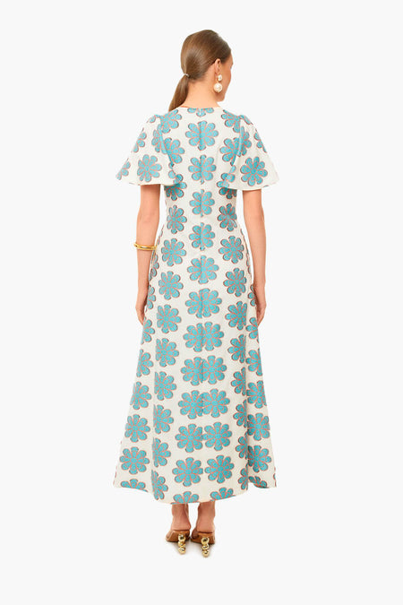 Daisy Turquoise Proper Dress