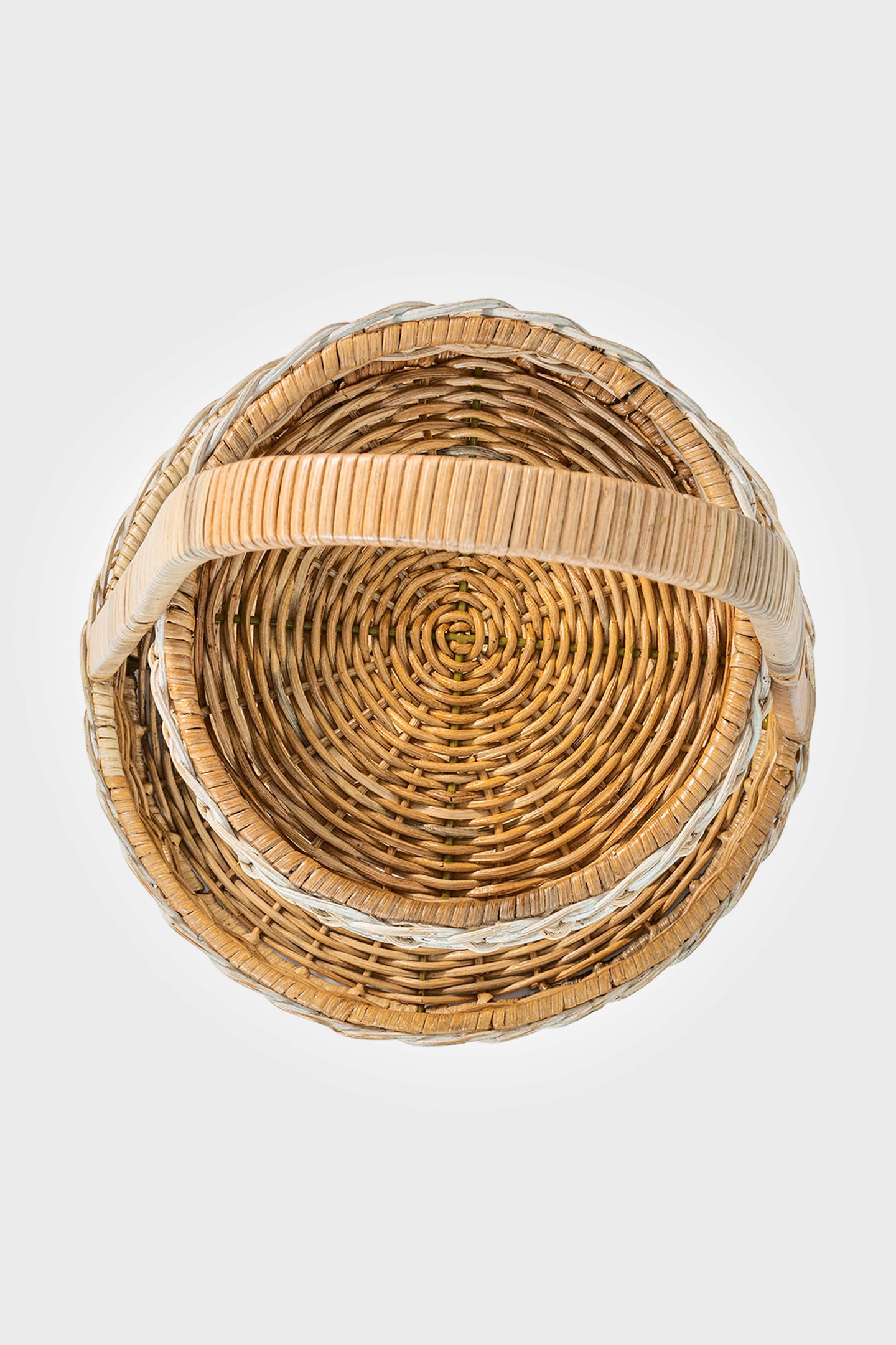 Provence Rattan Two Tiered Server Whitewash