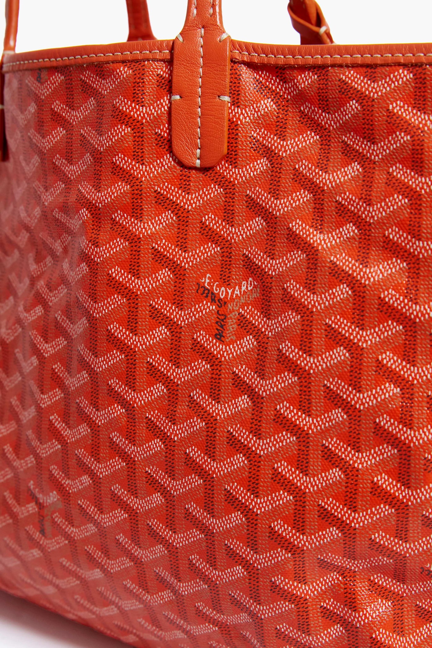 Goyard Orange PM Saint Louis Tote