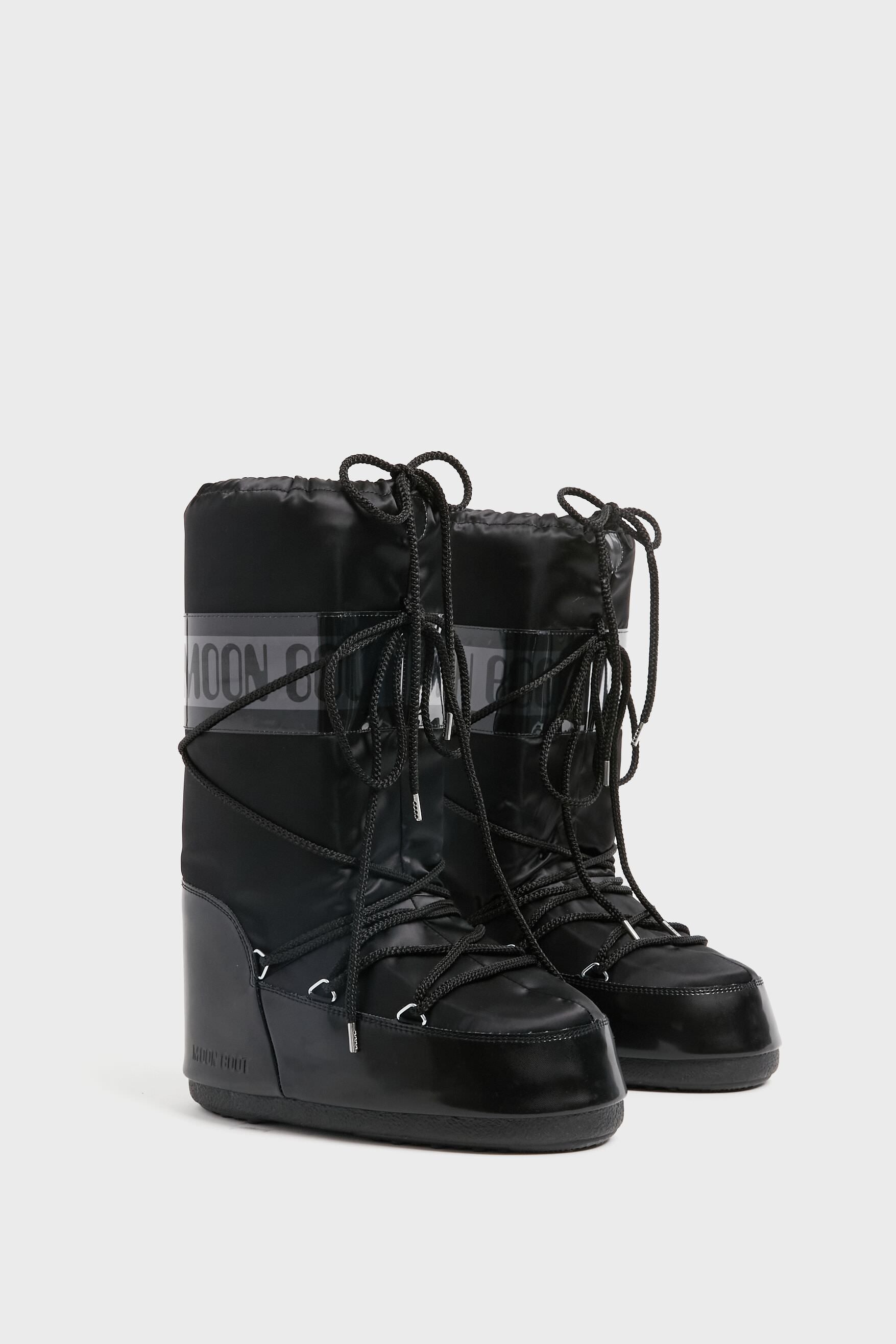 Moon boots glance noir hot sale