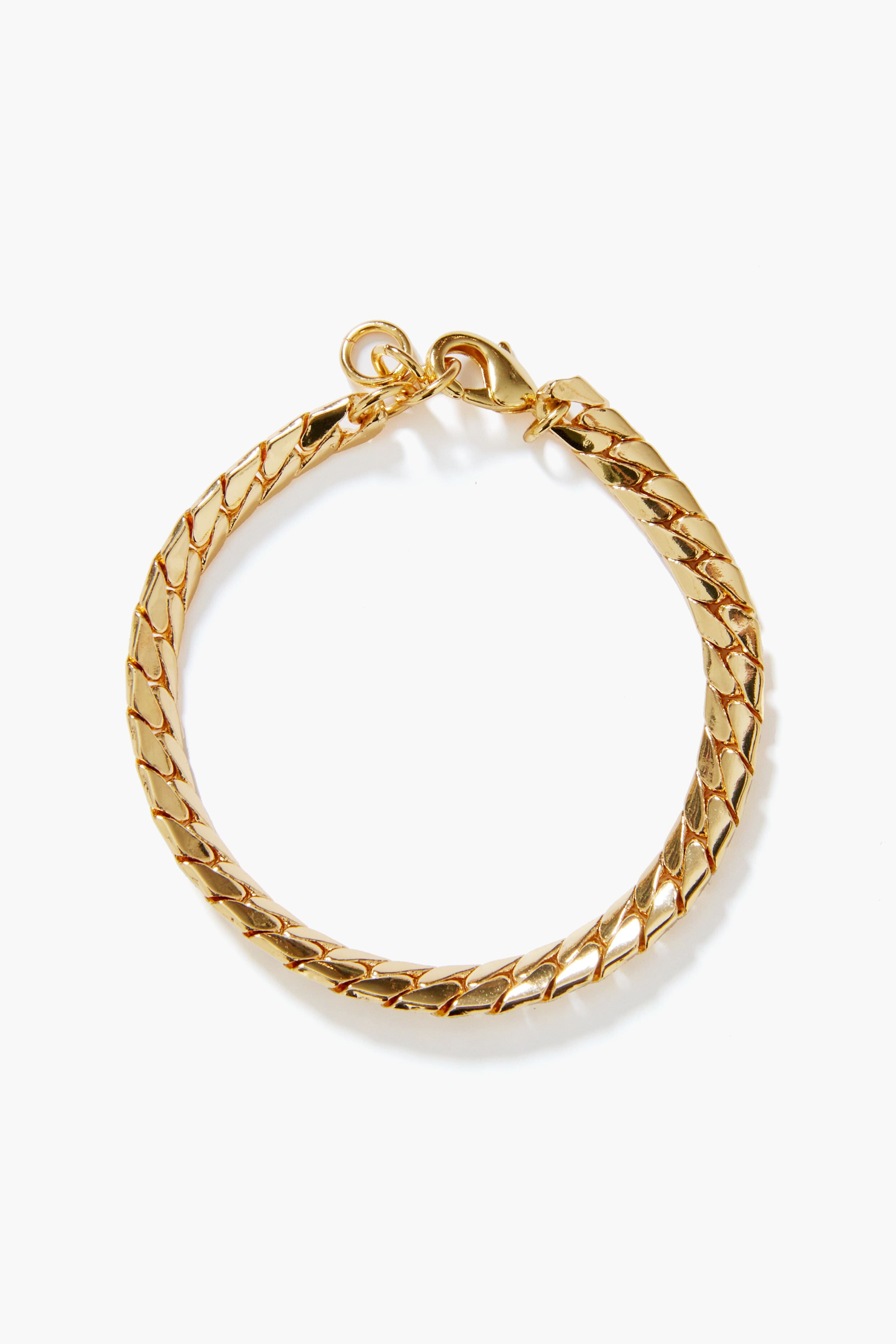  Love You This Much To My Man Cuban Link Bracelet for