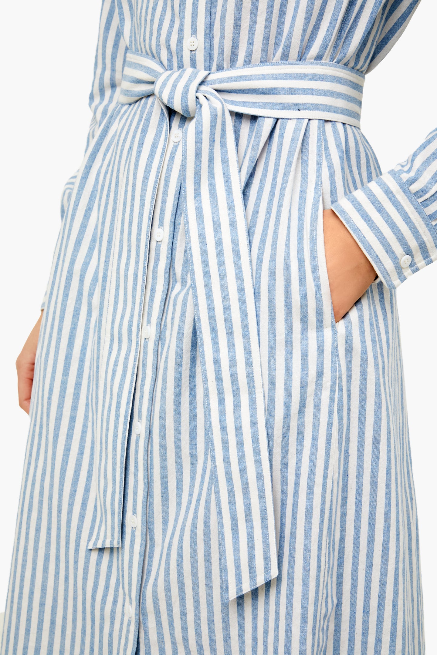 Blue Stripe Caldwell Dress