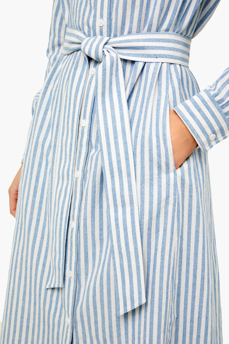 Blue Stripe Caldwell Dress