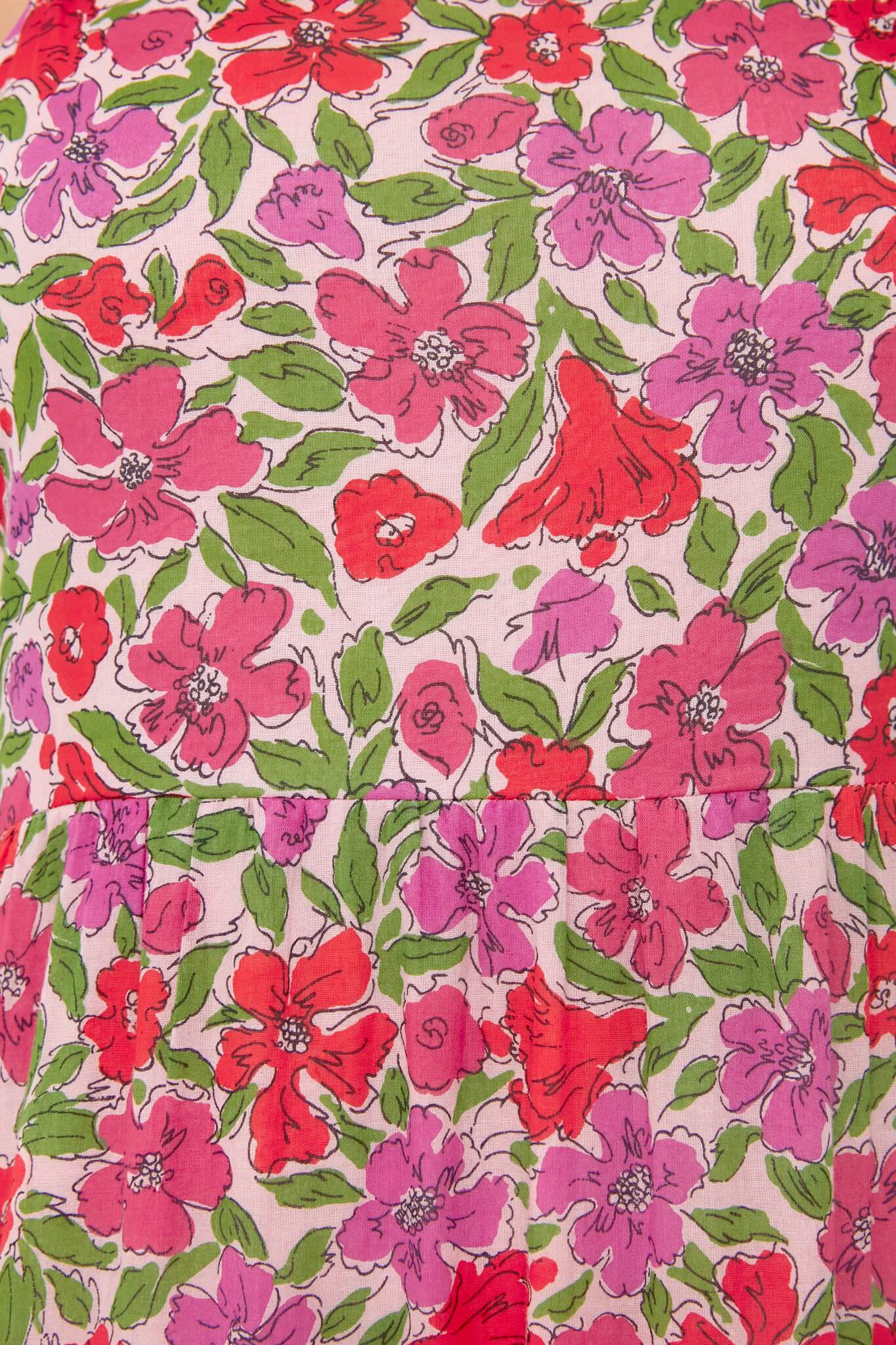 Melodic Floral Bon Bon Hazel Dress