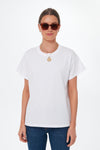 White Julia Tee