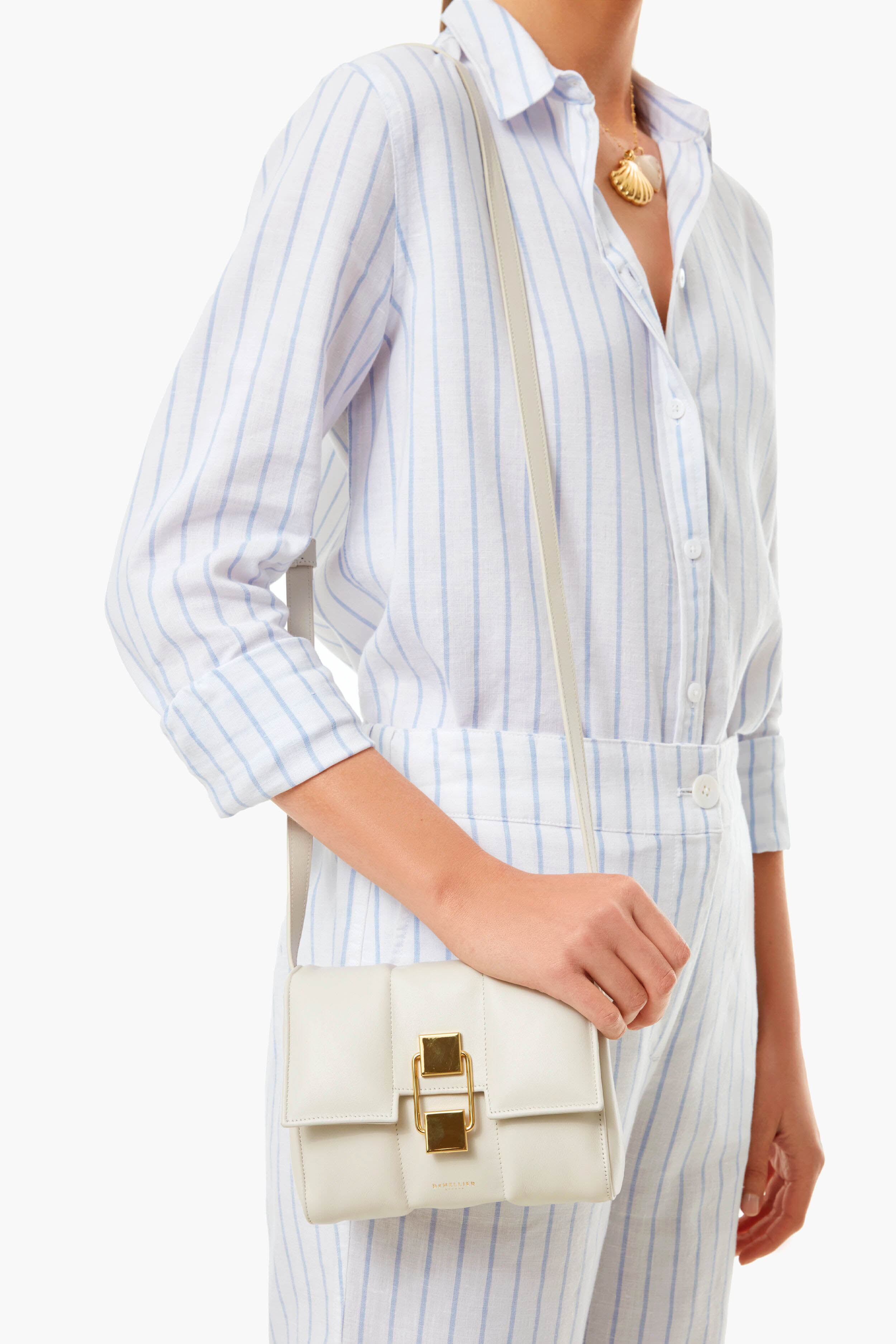 Off White Smooth Mini Alexandria Demellier