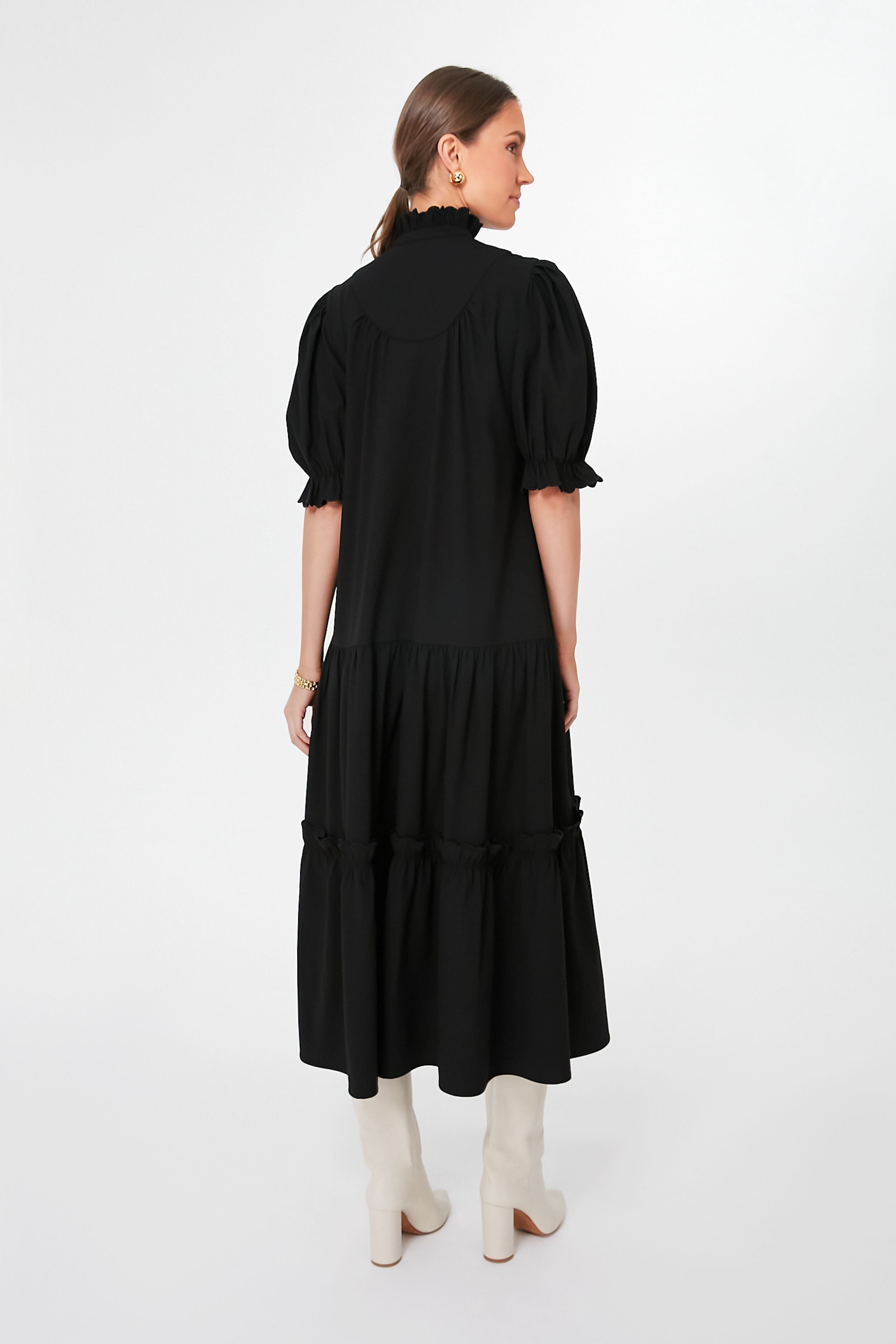 Black Selena Maxi Dress