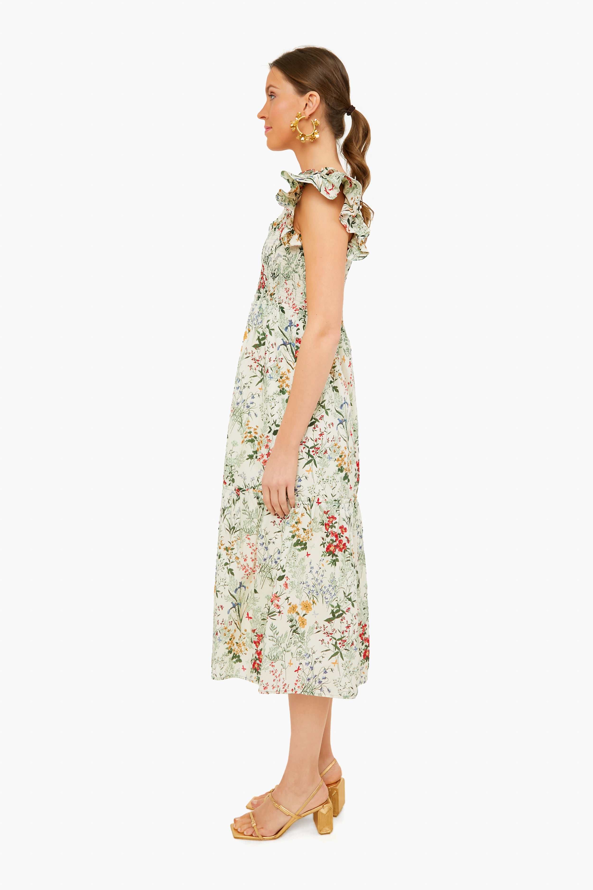 Sun Faded Fields Mallie Dress