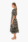 Noir Floral Irvette Dress