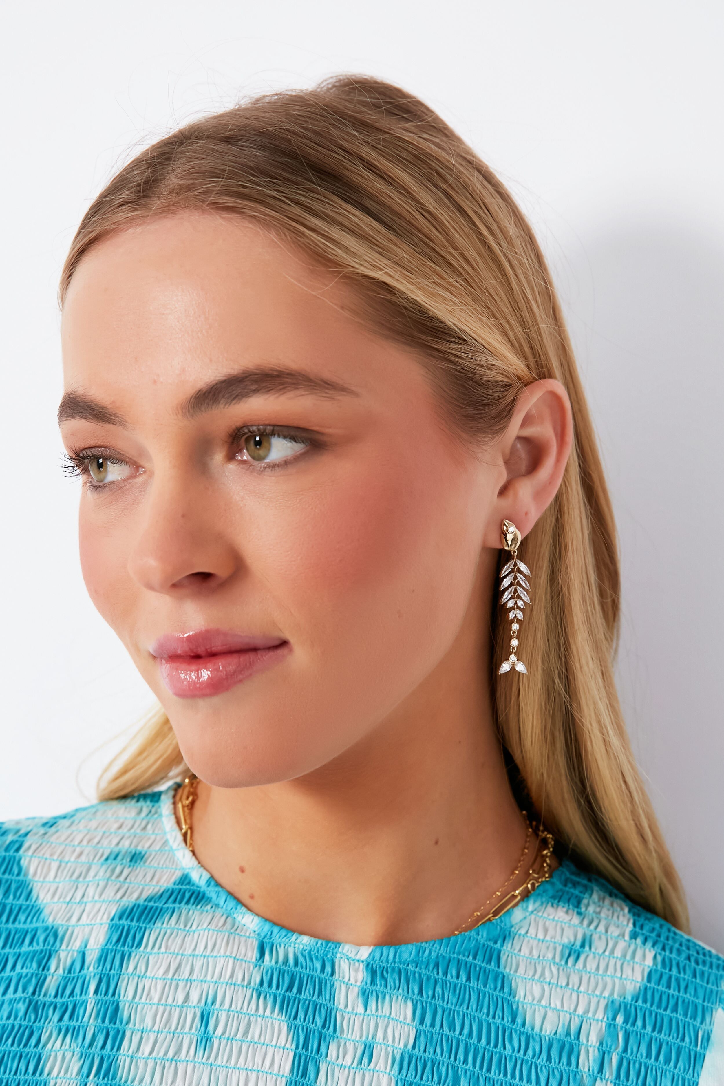 Gold Elisabetta Fish Earrings