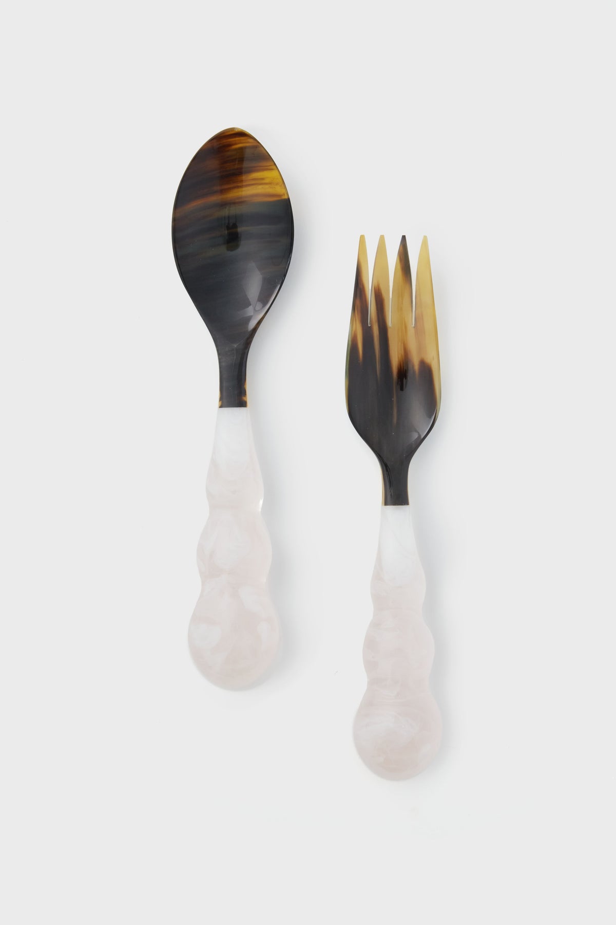 White Mardi Gras Servers