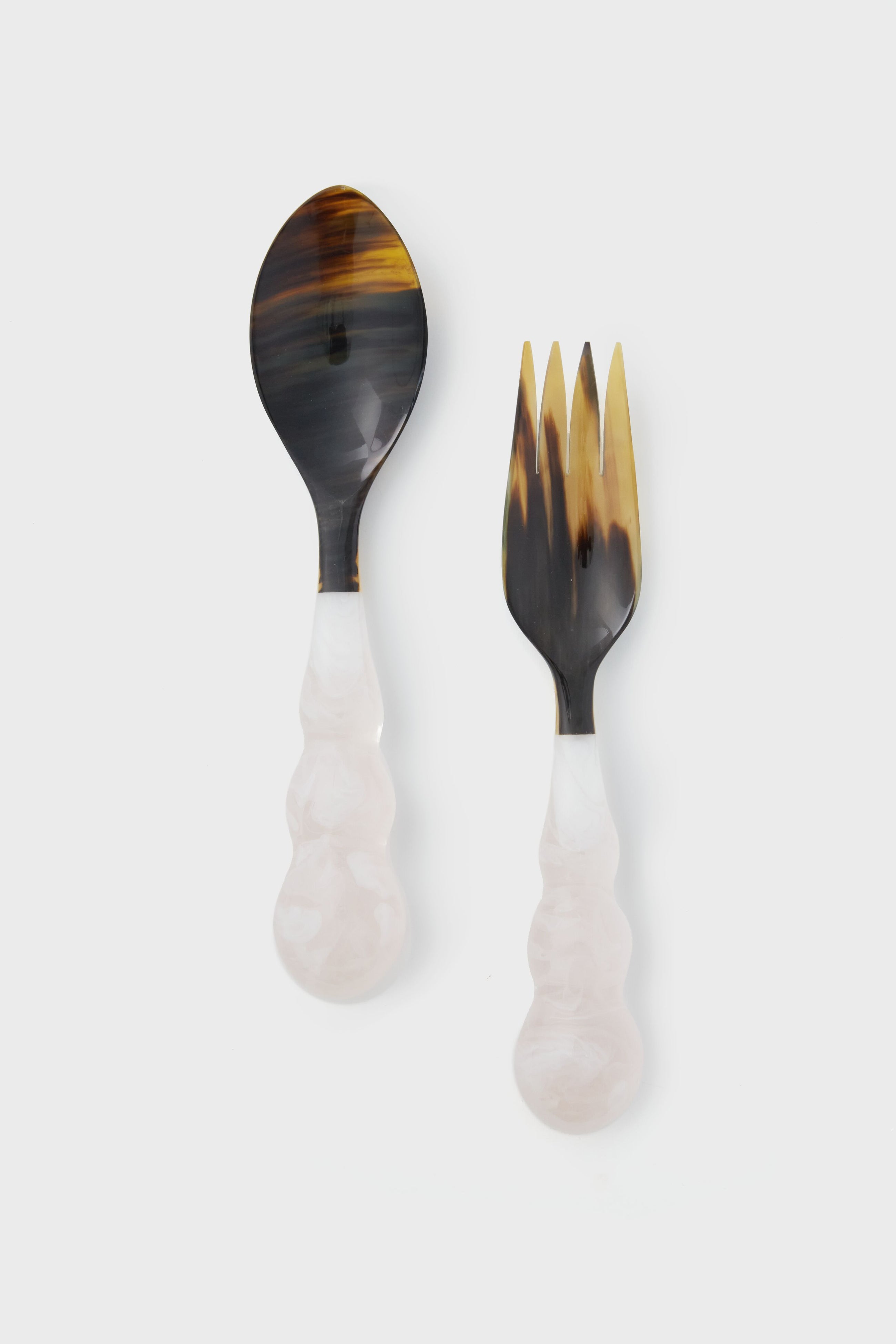 White Mardi Gras Servers