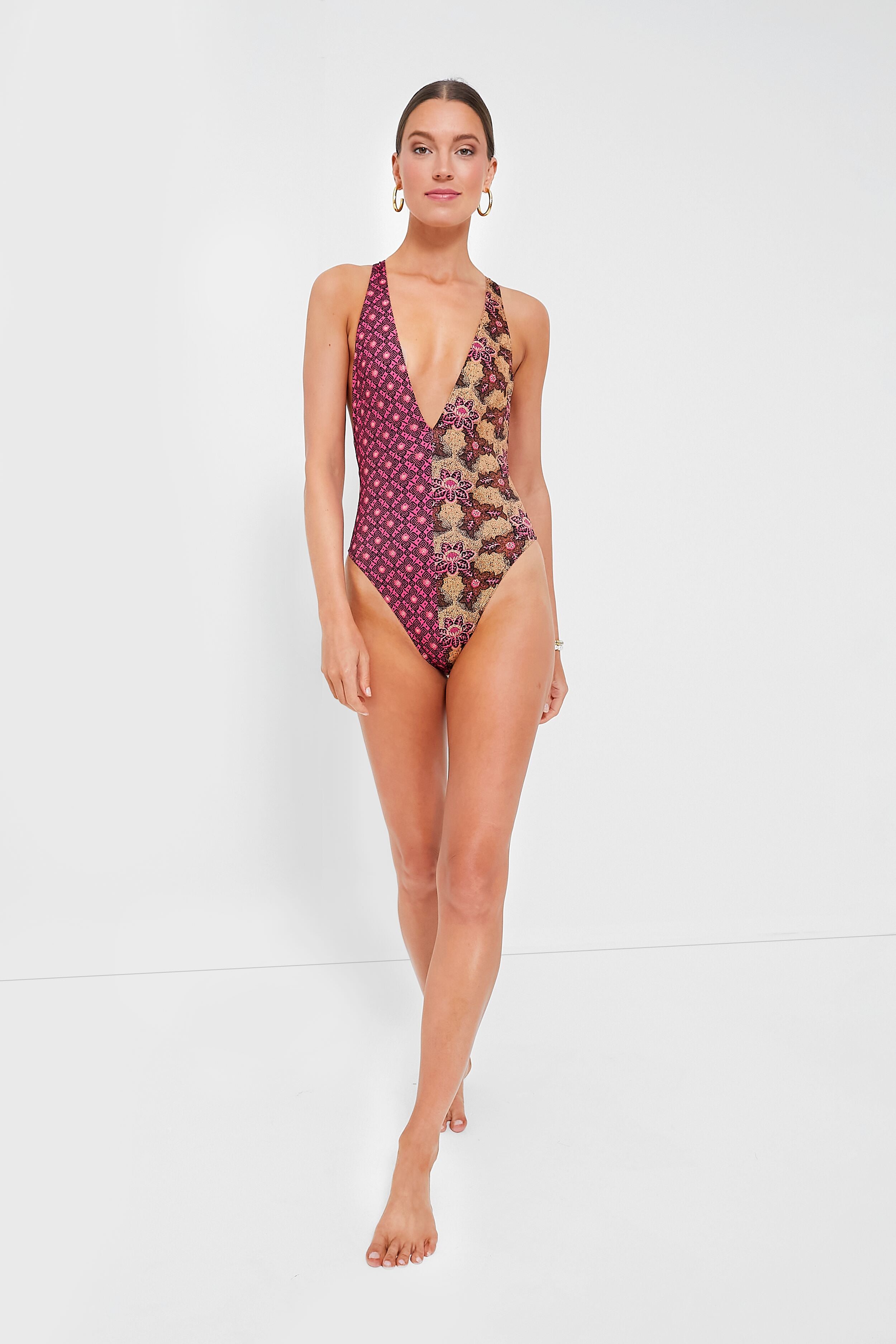 NAOMI RING FULLER BUST SWIMSUIT - LEOPARD PRINT in 2023