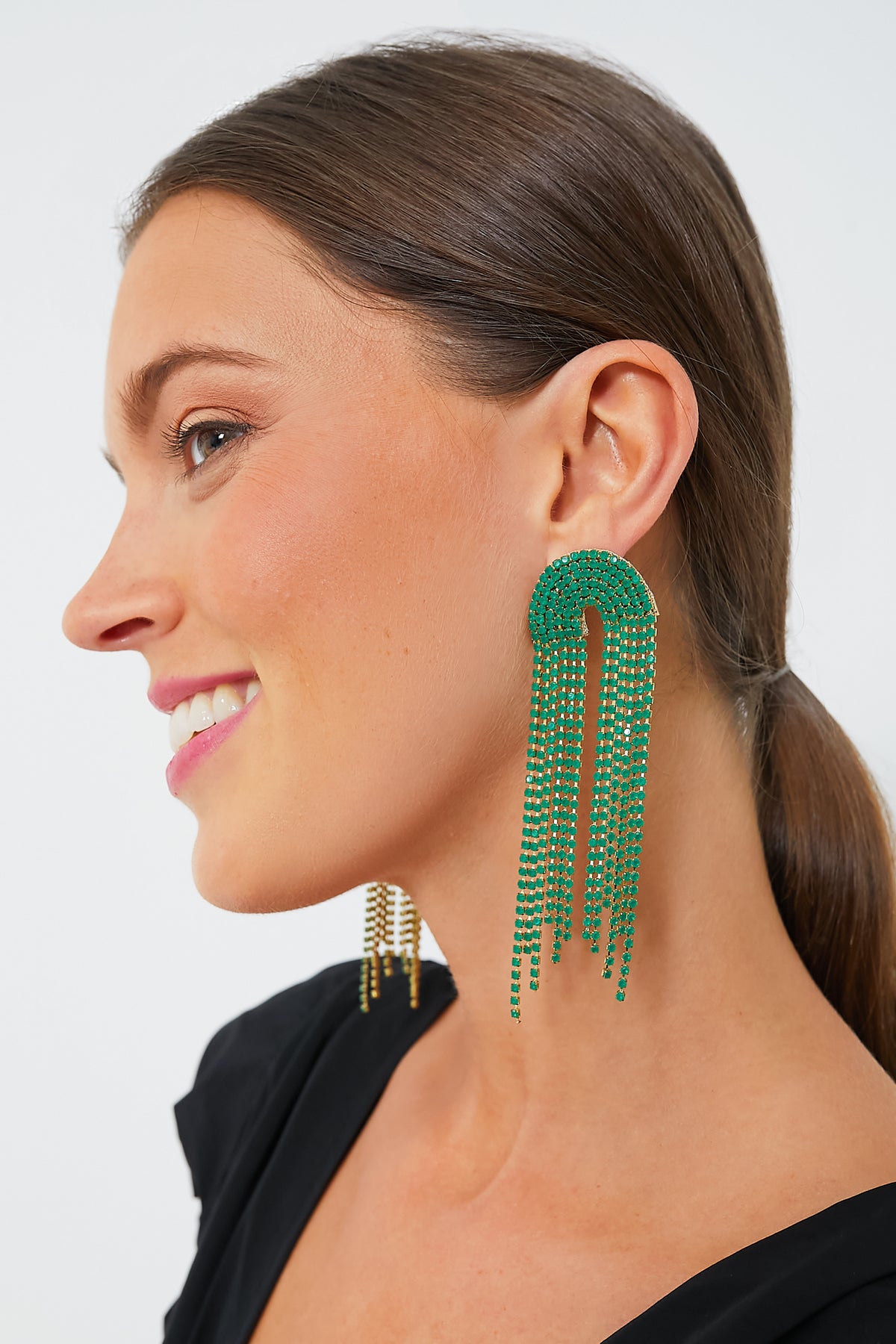 Green Adina Earring