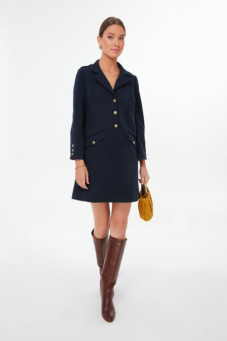 Navy Malia Dress Tuckernuck - Main Image